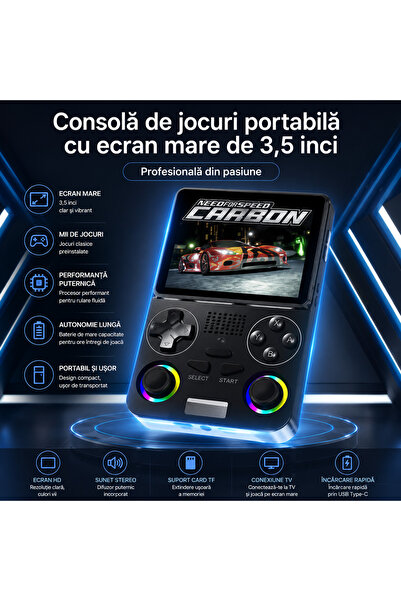 OEM Portable Console J36 ULTRA 128GB – 20,000+ Retro Games, 3.5” IPS Screen, ...