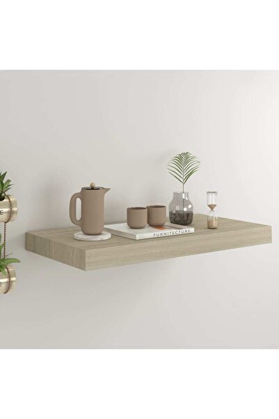 Concept Raft de perete suspendat, stejar, 50x23x3,8 cm, MDF