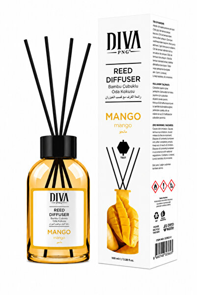 DİVA MANGO odorizant cu bețișoare 100ml