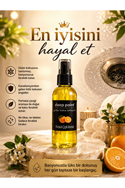 deep point türkiye Dp Gider Kokusu Önleyici 60cc