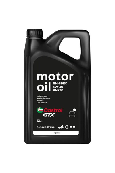 Renault Моторно масло Castrol GTX RN720 5W30 5L