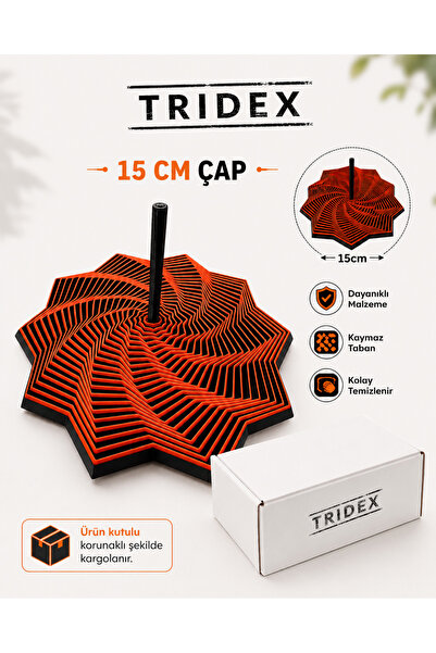 TriDex Fidget Yıldız Oyuncak, Rahatlatır, Odaklar,