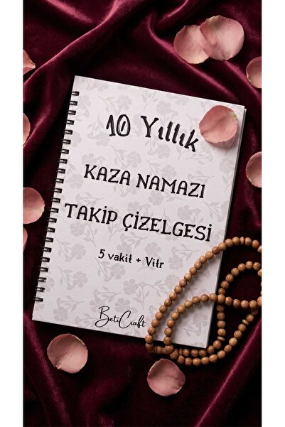 beticraft 10 Yıllık Kaza Namazı Takip Çizelgesi