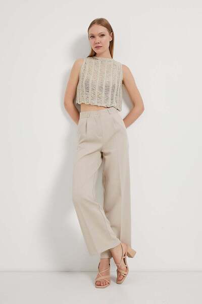 Arma Life Palazzo Fabric Trousers