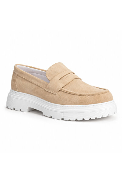 BESKAR Ανδρικά παπούτσια casual KB X11 Kuback Beige Suede
