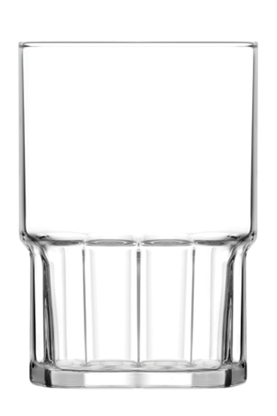 LAV Calista Glass Soft Drink Glasses Set of 6 510 ml (Dishwasher Safe)
