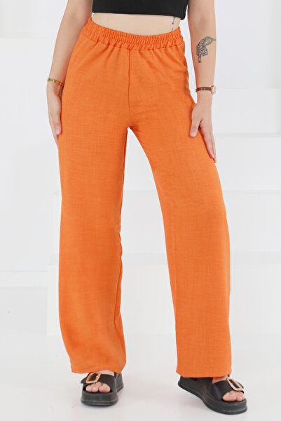 LC Waikiki Beli Lastikli Salaş Pantolon - 27461