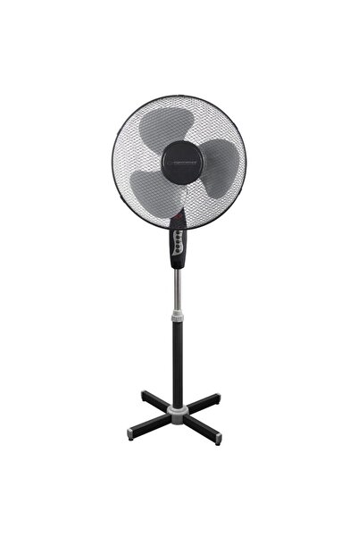 ESPERANZA Ventilator inalt cu picior, Metal, Hurricane, 50W, 3 trepte de vite...