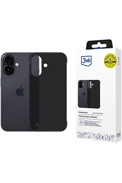 3MK iPhone 17 - Husă mată Just20g - Negru
