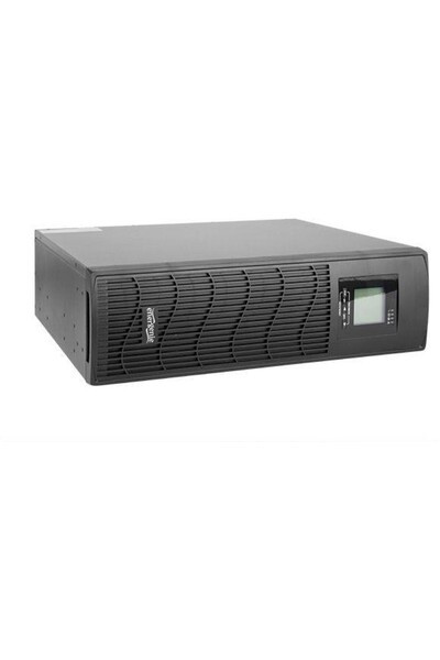 Gembird 3000VA, rack 19" 3.4U, sinusoid pur, 6xIEC, 1xSchuko230V, LCD