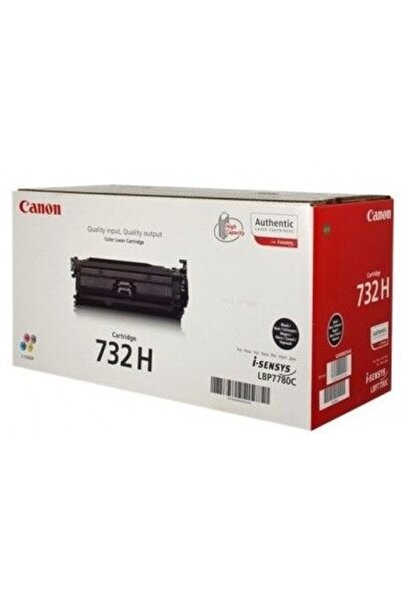 Canon Тонер лазерен CRG-732HBK, Черен, 12 000 страници