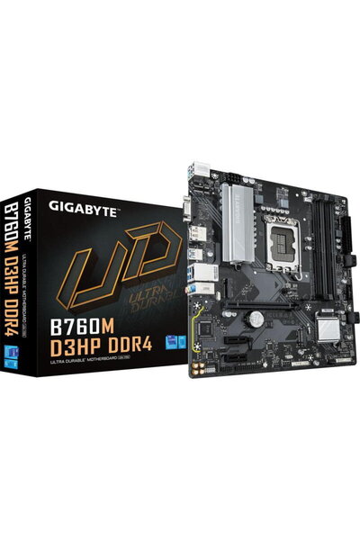 Gigabyte B760M D3HP DDR4, Intel B760, Socket 1700, mATX
