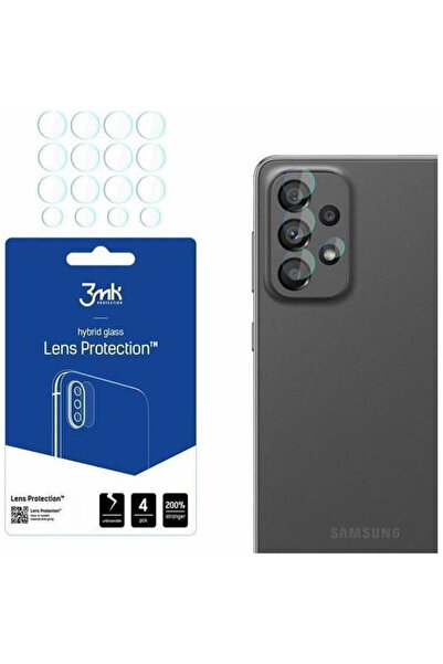 3MK Protecție Lentilă Cameră Samsung A73 5G A736, 4 bucăți