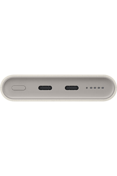 Samsung 2 x USB Tip C, 10000 mAh, 25W, Wireless Bej