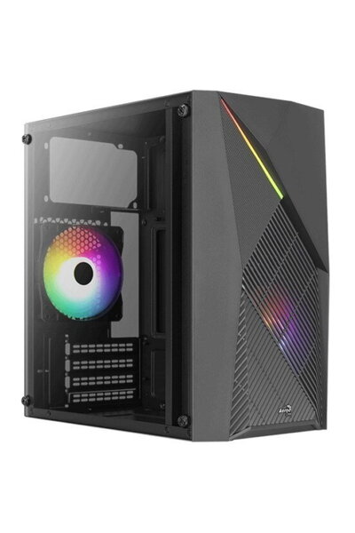 AEROCOOL Raider Mini RGB 120mm Fara sursa Negru