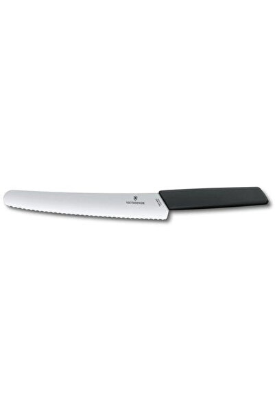 Victorinox Cuțit de pâine modern elvețian negru 22 cm