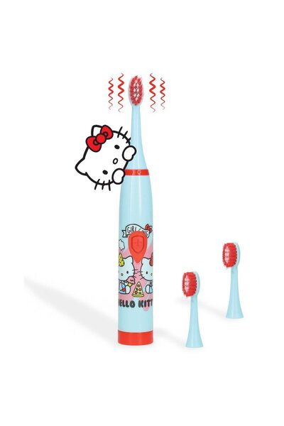 Hello Kitty Periuta de dinti electrica Hello Kitty, include 3 capete, compact...