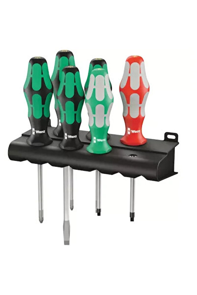 wera Set șurubelnițe 334/368/6 în suport, 6 piese