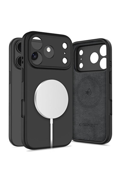 Tech-Protect Θήκη σιλικόνης MagSafe για iPhone 17 Pro Max, με κορυφαία επενδυ...