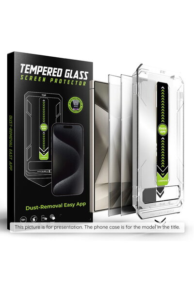 Techsuit Защитно фолио за Samsung Galaxy S25 / Galaxy S24 (комплект от 2 броя...