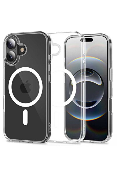 Tech-Protect HusДѓ FlexAir Hybrid MagSafe pentru iPhone 17, spate transparent...
