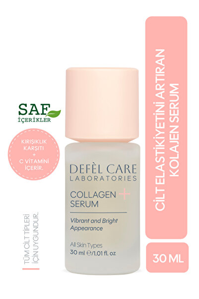 Defel Care Kolajen Serum 30 ml | Kırışıklık Görünümü & Cilt Elastikiyeti