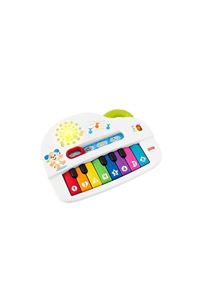 FISHER PRICE Eğlen &amp; Öğren Işıklı ve Eğlenceli Oyuncak Piyano Türkçe GTW20