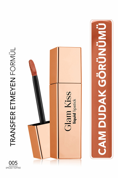 Flormar Glam Kiss High Pigmented & Moisturizing Glass Lip Look Glossy Finish ...
