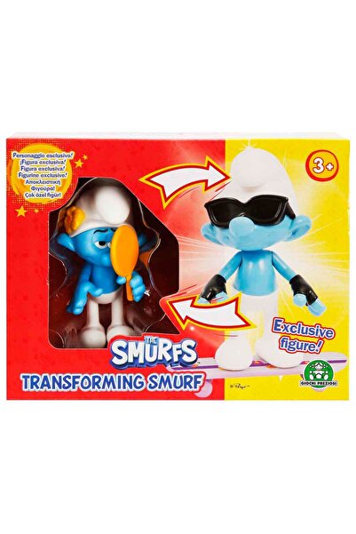 GIOCHI PREZIOSI Şirinler Dönüşen Figür S2 10 cm PUF23000 - Süslü Şirin