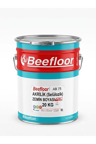 Beefloor Akrilik Zemin Boyası 20 Kg (Selülozik) Çok Amaçlı Boya