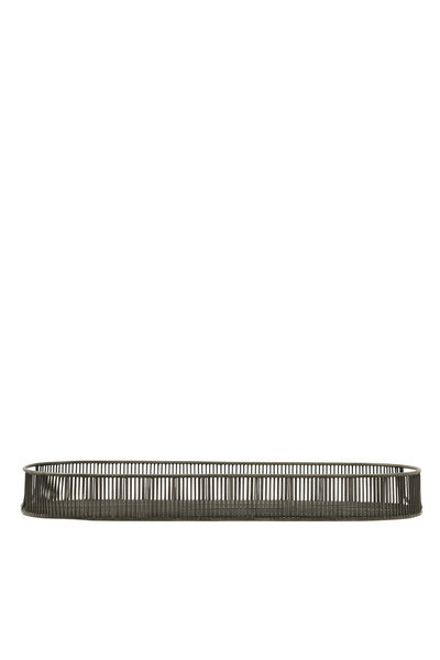 Yargıcı Metal Oval Tepsi(46x20x5 Cm)