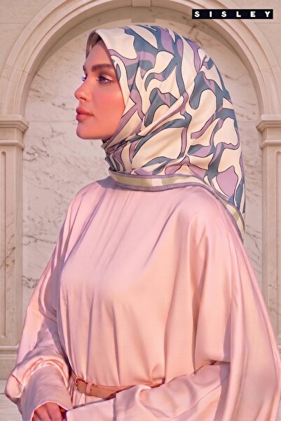 Sisley Silk Satin Scarf-2035-90*90