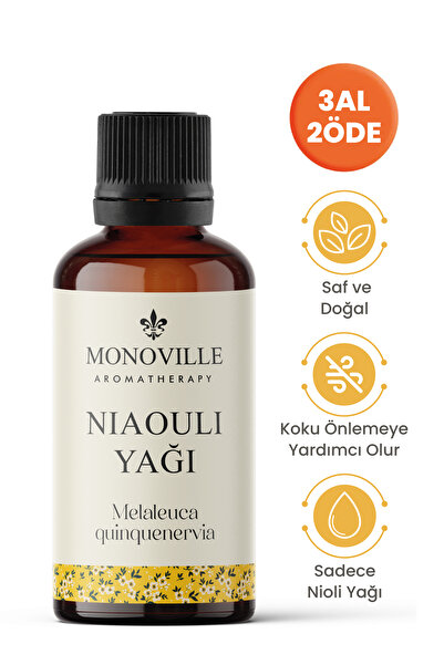 Monoville Nioli Uçucu Yağı 20 ml Saf Ve Doğal ( Niaouli Essential Oil )