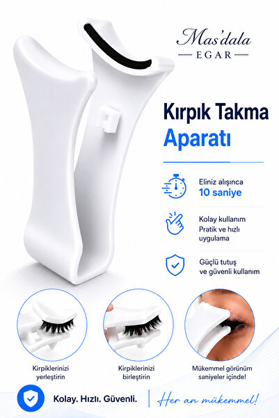 Mas'dala EGAR Takma Kirpik Takma Aparatı ile Saniyeler İçinde Kusursuz Bakışlar