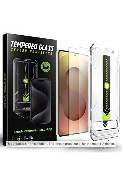 Techsuit Folie pentru Samsung Galaxy S25 FE (set 2) - TitanGlass CrystalHD [C...