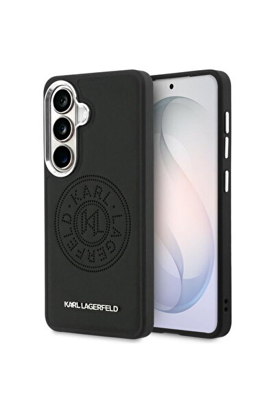 Karl Lagerfeld Husa Samsung Galaxy S26 - Wrapped Leather with Karl Round Poin...