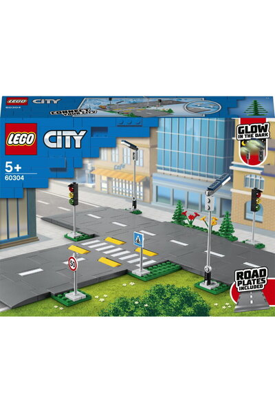 LEGO City Town - Placi de drum 60304, 112 piese