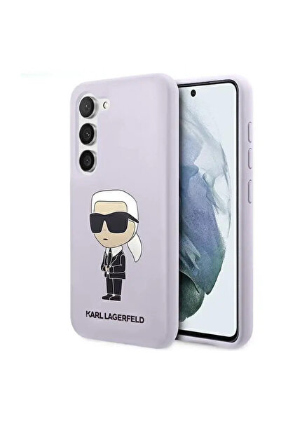 Karl Lagerfeld Husă rigidă KLHCS23MSNIKBCU S23+ S916, silicon violet/violet, ...