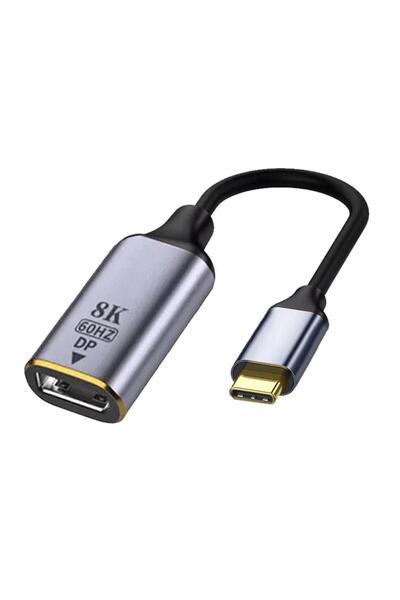 Gplus محول 8KCDP01 8K Ultra HD 60 هرتز من النوع C إلى منفذ عرض DP، محول 8K 43...