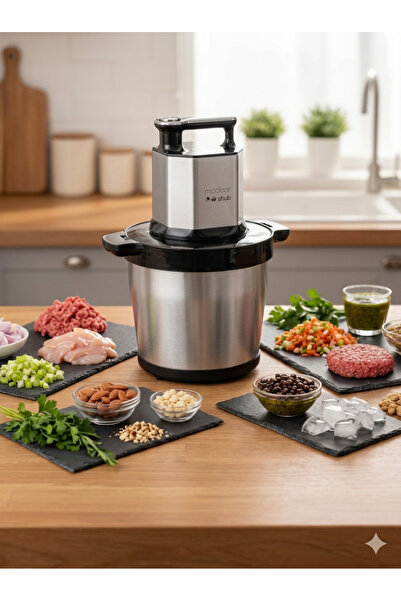 SOKANY Meat Grinder & Food Processor for Home Use - 8L Large Capacity Stainle...