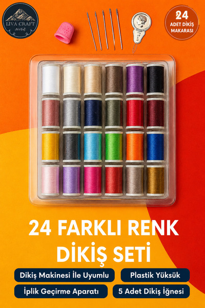TUVA 24'lü Dikiş Seti