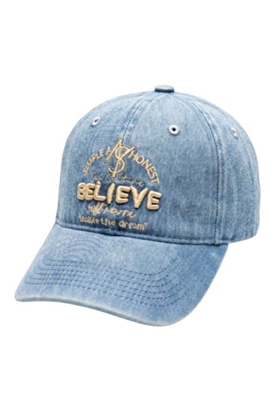 Aware Time Șapcă unisex din denim, tip Özle Wash
