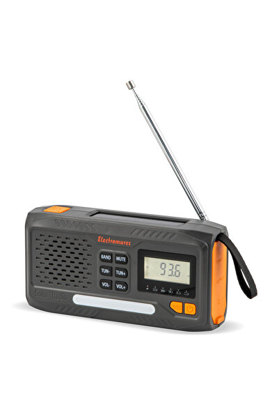 Electromures Radio portabil de urgență/supraviețuire/camping, EM 1044, AM/FM,...