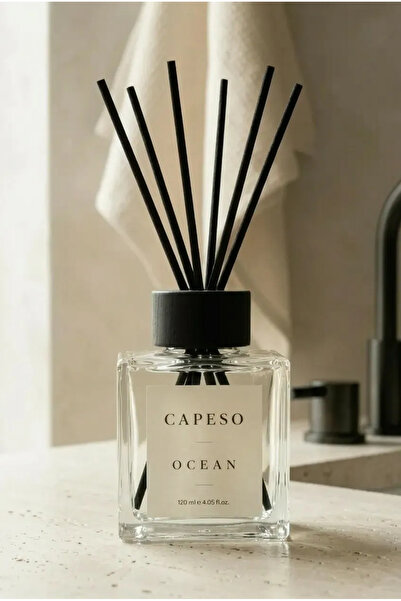 Capeso Ocean 120 ml Çubuklu Oda Kokusu - Kalıcı & Dekoratif Reed Diffuser