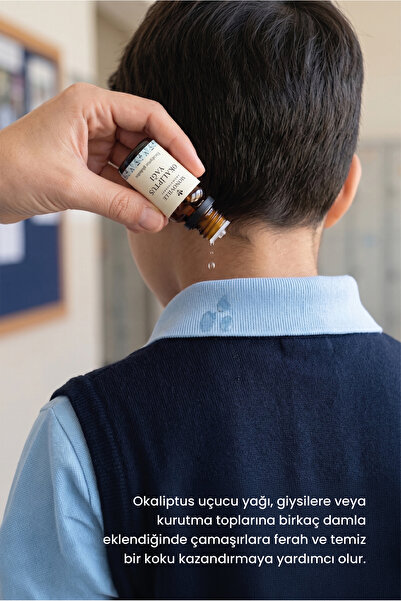 Monoville Okaliptus Uçucu Yağı 10 ml Saf ve Doğal (Eucalyptus Essential Oil)