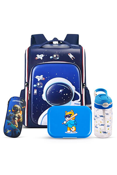 Cocobee -Stylish Astronaut Print Backpack, Adjustable Strap, Secure Zip, 14.9...