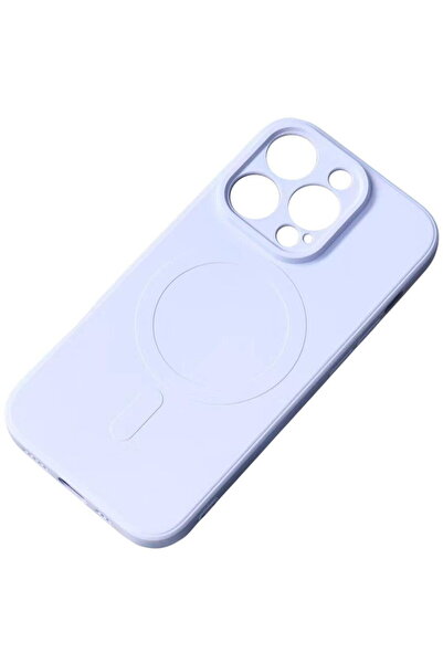 Hurtel Husă de silicon compatibilă MagSafe pentru iPhone 15 Pro Max - Albastru