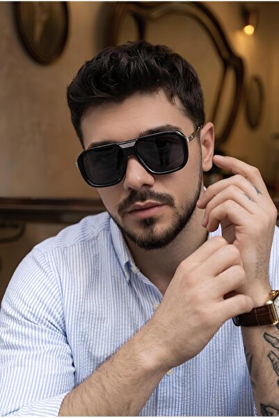 MACERATİ Unisex Sunglasses Black Women & Men Uv400 Glass