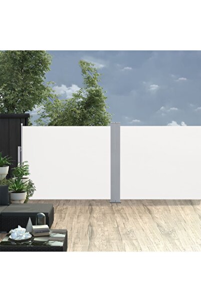 Concept Copertină laterală retractabilă, crem, 140 x 1000 cm