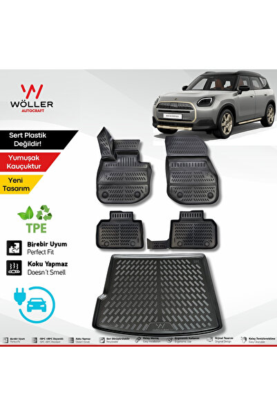 wöller Mini Countryman E Paspas Bagaj Havuzu Set Elektrikli 2024 2026 Arası U...